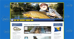 Desktop Screenshot of flyfishing-bosnia.com